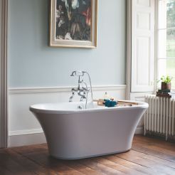 Modern double ended bath.