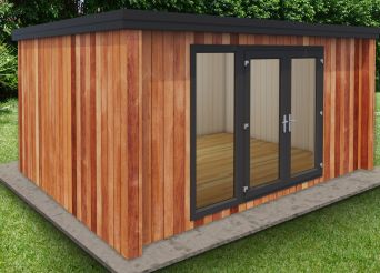 The Borthwick garden room is one of the most popular choices due to its versatility. You can turn this space into an office, a gym or simply a fantastic living space in your garden. The possibilities are endless.